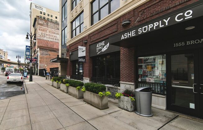 Ashe Supply shop at 1525 Broadway, Detroit, 48226