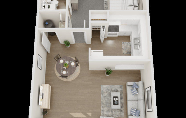 1 bed, 1 bath, 650 sqft, $759