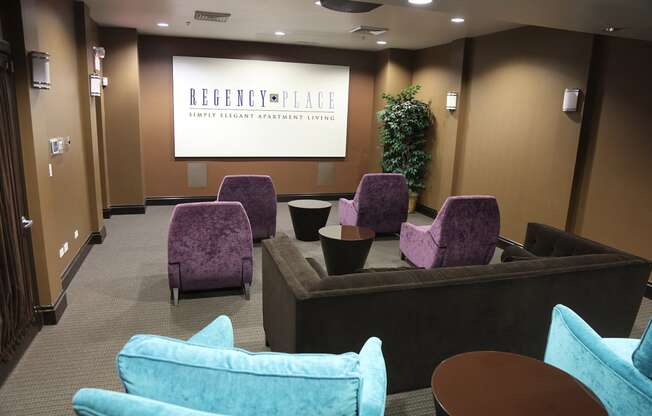 New Media Room w/recliners
