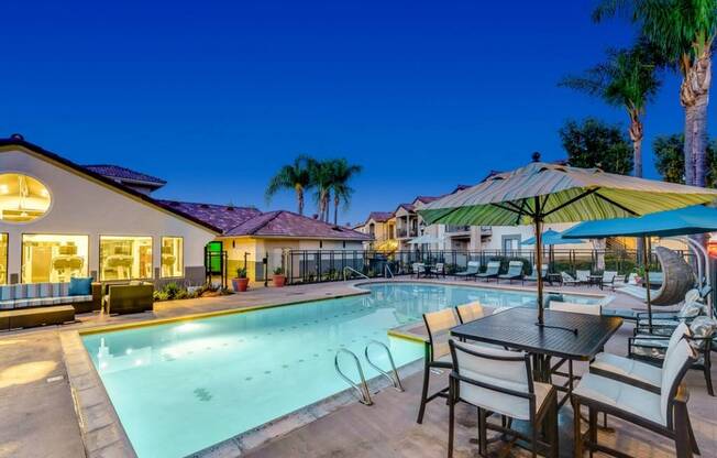 Turquoise Swimming Pool at Altair, Escondido