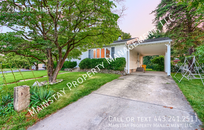 210 OLD LINE AVE