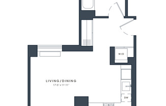 Studio, 1 bath, $3,595, Unit 1322