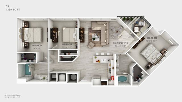 3 beds, 2 baths, 1,340 sqft, $3,720