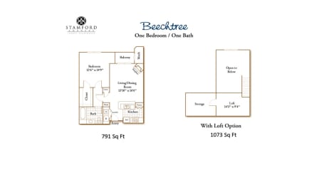 1 bed, 1 bath, 791 sqft, $2,347