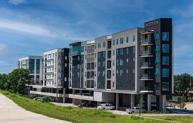 Step into a world of upscale living at Modera Trinity, where luxury amenities and stylish finishes await.