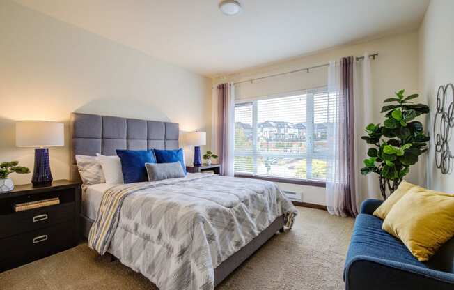 Master Bedroom at Discovery West, Issaquah, Washington