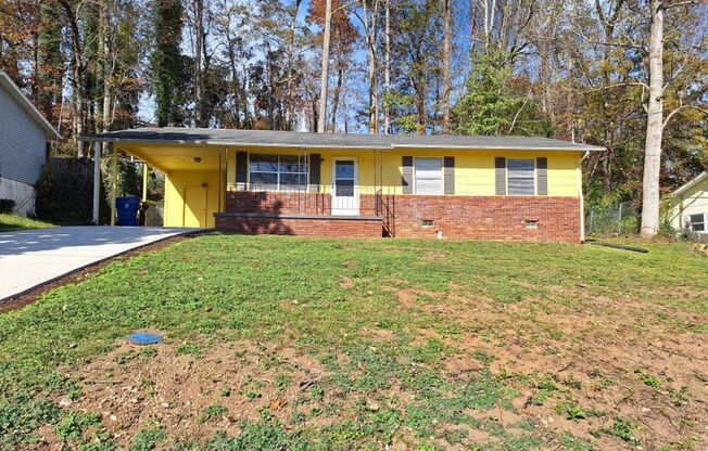 Ranch Style Rental in Oak Ridge 3bedroom/ 1.5 bath