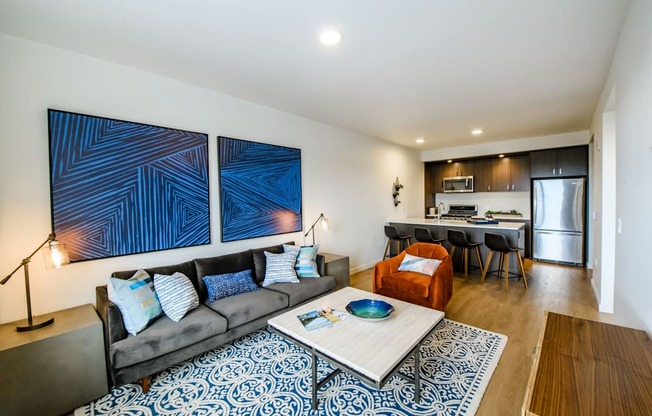 Wood style plank flooring, stainless steel appliances, and gas cooktops, oh my!