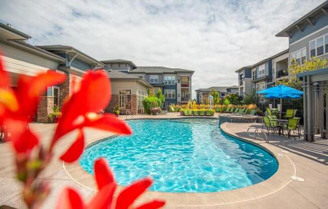 Crystal Clear Swimming Pool at Avena Apartments, Thornton, CO, 80233