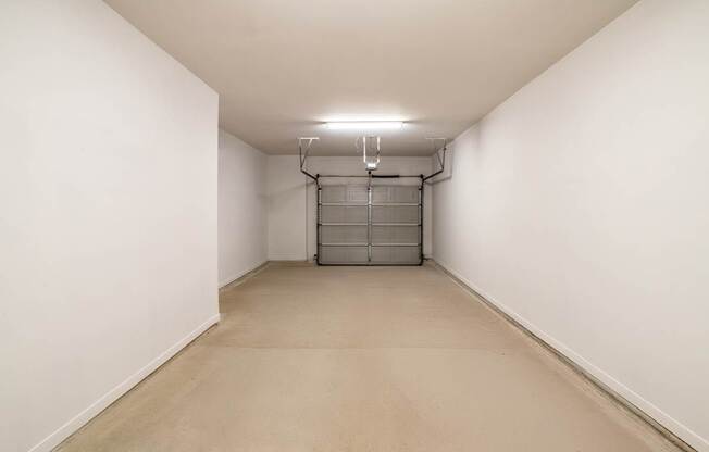 A white room with a white ceiling and a white wall with a white floor.