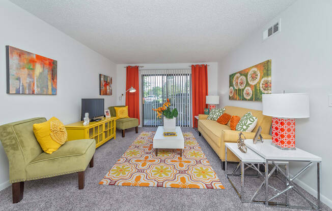 Modern Living Room at Honey Creek, Greenwood, IN