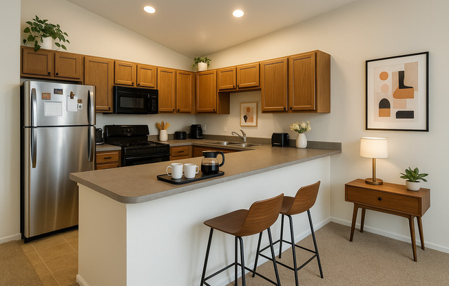 2 beds, 1 bath, $1,215, Unit B-305