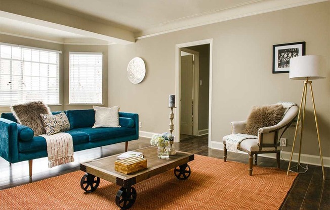 Alden Park living room.