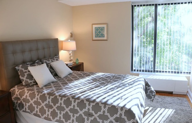 Private Master Bedroom at Calvert House Apartments, Washington, DC