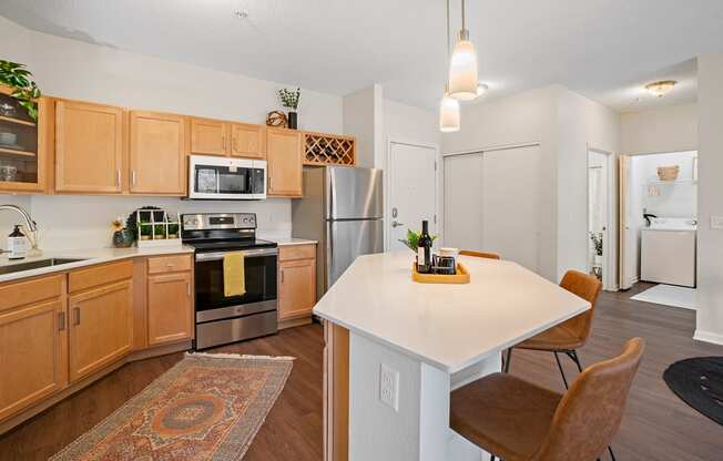 Dominium-Bluffs at Nine Mile Creek-Kitchen