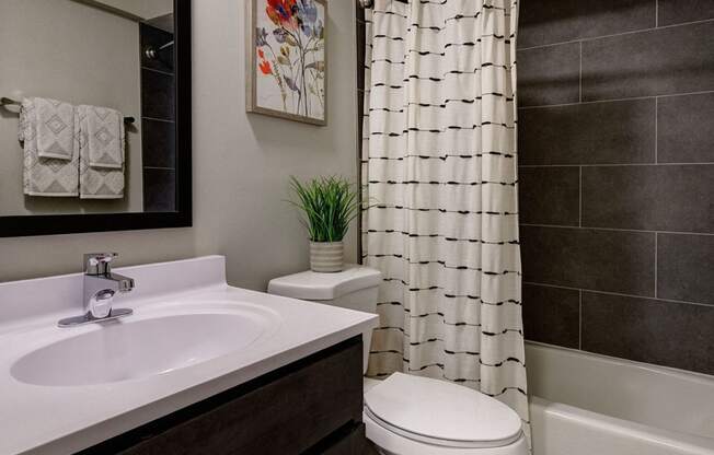 Soaking Tubs With Ceramic Tile at Westmont Village, Westmont, Illinois