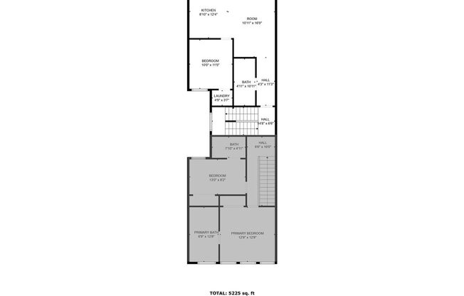 1 bed, 1 bath, $1,425, Unit 2227 N 33RD ST - UNIT E - 3rd Floor Rear