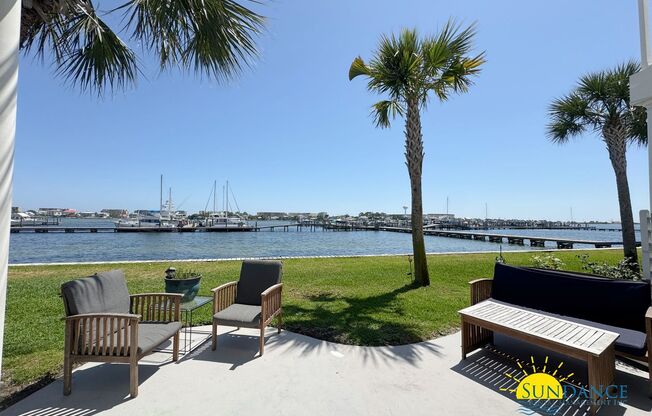 Stunning Waterfront 2BR/2.5BA Townhome with Private Boat Slip in Fort Walton!