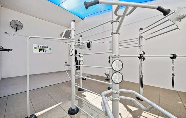 Outdoor fitness center