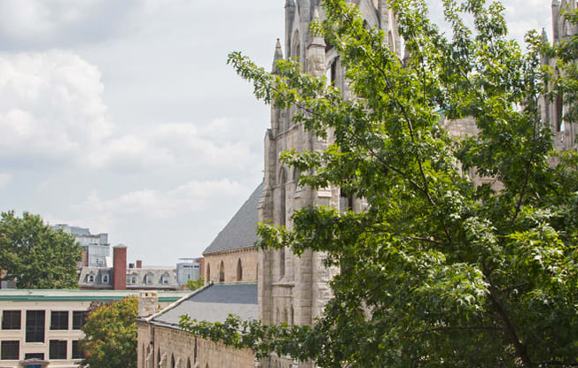 scenic view of wakefield hall apartments in washington dc