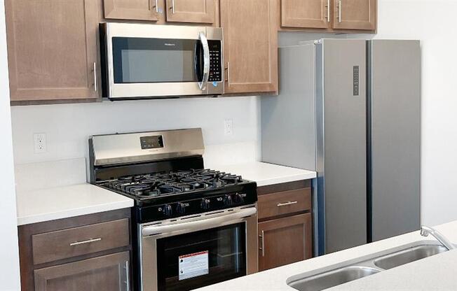 Kitchen Appliances at Arrive at Rancho Belago, California, 92555