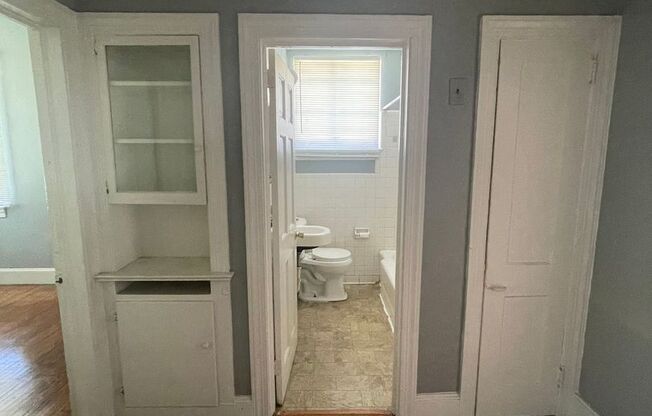 This 2 bed 1 bath duplex home is all brick located near Remount Rd and West Blvd.