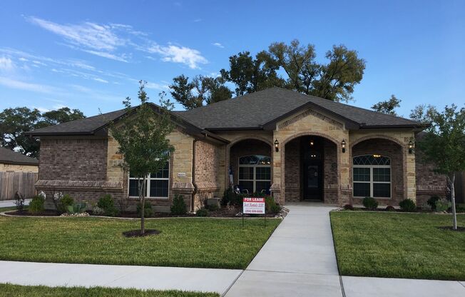 Beautiful 3 bedroom, 2.5 bath, 3 car garage home with garage door openers, fireplace, privacy fenced yard and covered patio.