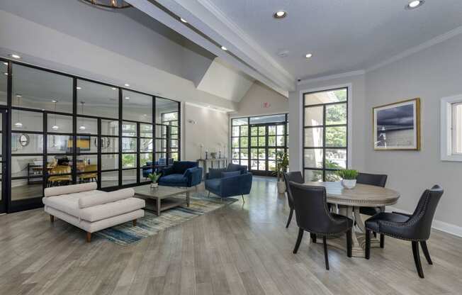 Leasing office at Whitehall Estate apartments in Charlotte NC