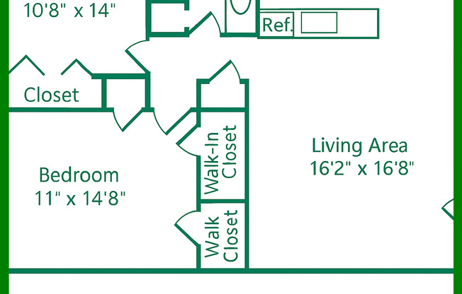 2 beds, 1 bath, 900 sqft, $750, Unit 6220-202