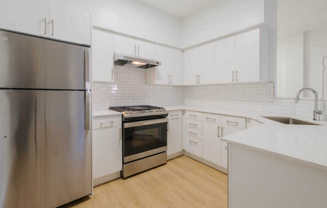 Kitchen with Stainless Steel Appliances