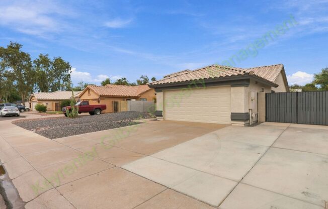 Charming 3-Bedroom Chandler Home | RV Parking, Vaulted Ceilings & Backyard Gazebo!