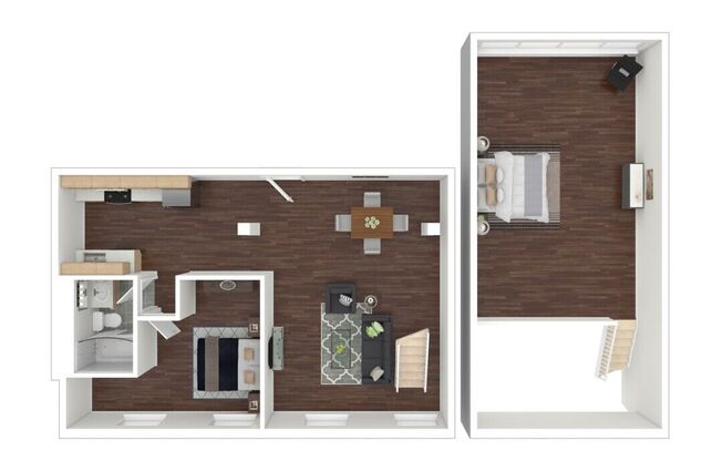 2 beds, 1 bath, 1,220 sqft, $4,400