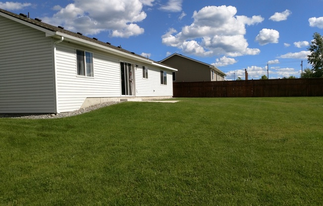 Modern Home with Large Yard