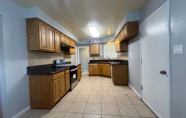 Beautiful single-story home with 4 bedrooms, 2 bathrooms.