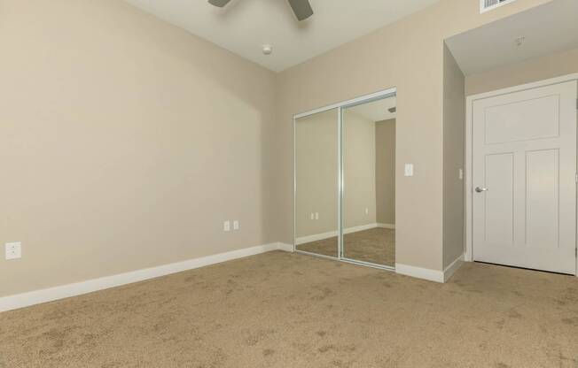 Unfurnished room with wooden floor at Level 25 at Sunset by Picerne, Las Vegas