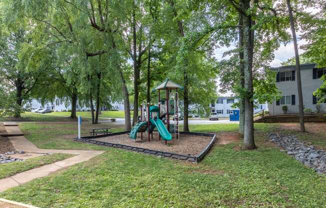 our apartments have a playground for your little ones