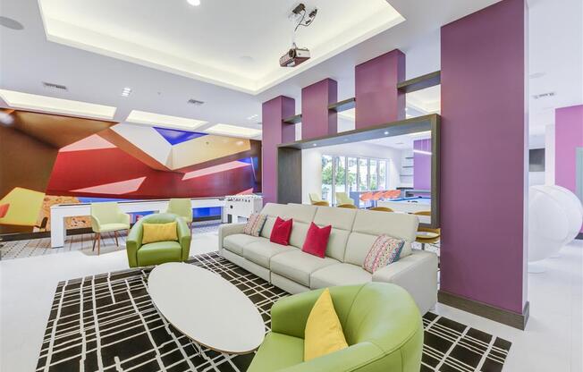 Social Lounge at Altis Little Havana, Florida