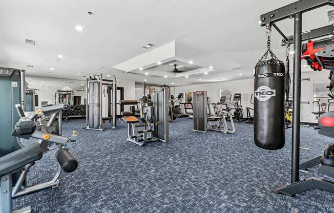 Fitness Center at Westdale Hills in hurt, TX
