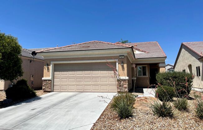 Single story home located in a  55+Community in Sun City Aliante