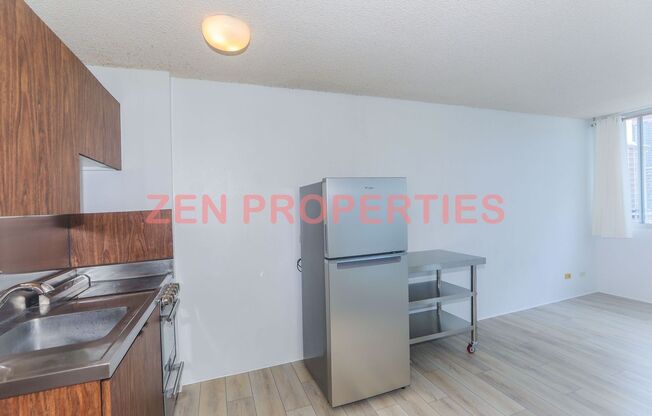 Kapiolani Terrace studio for rent