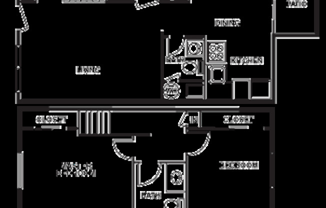 2 beds, 1.5 baths, 1,020 sqft, $1,395, Unit 09847