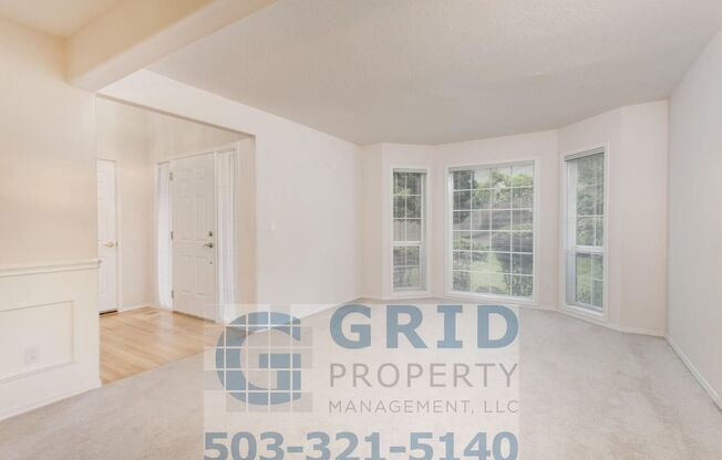 Spacious 4 Bedroom Home in Beaverton On Quiet Cul-De-Sac