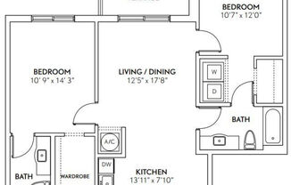 Partner-provided photo for $2804 unit