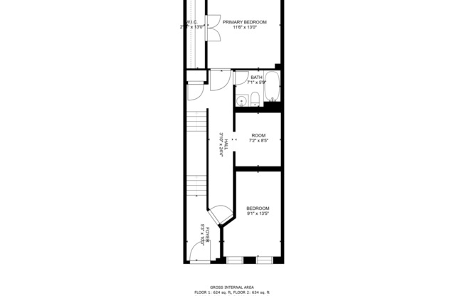 3 beds, 2 baths, 1,400 sqft, $4,000, Unit 1