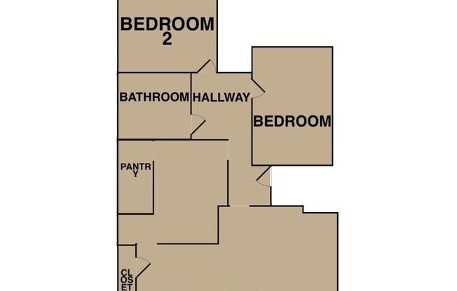 2 beds, 1 bath, 795 sqft, $1,495, Unit B