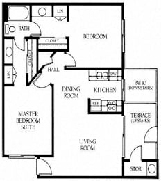 2 beds, 1.5 baths, 905 sqft, $2,665