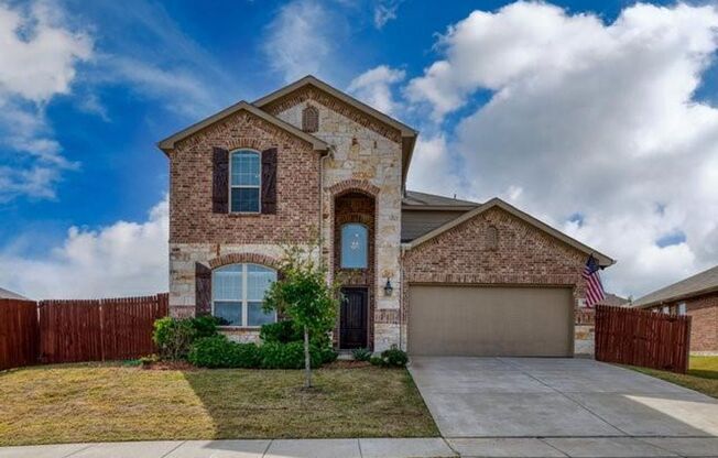 Large Two Story home with 4 bedroom and media room in Burleson ISD