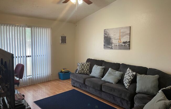 AVAILABLE FOR AUGUST MOVE IN!!!  Spacious 2 bedroom 2 Bathroom with a Yard!