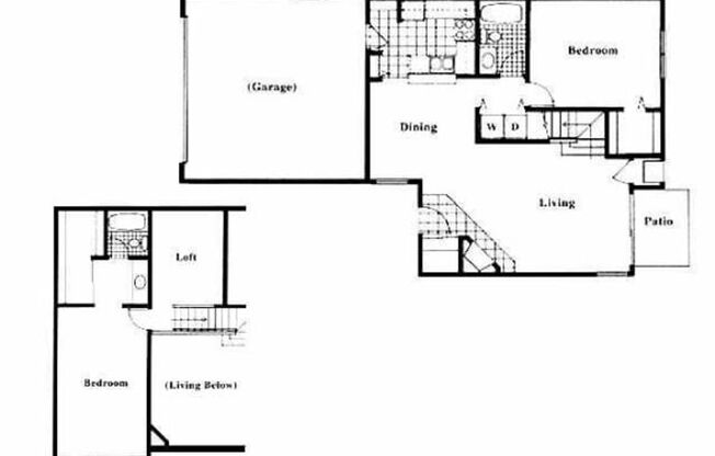 2 beds, 2 baths, 1,300 sqft, $1,925, Unit 4742-104