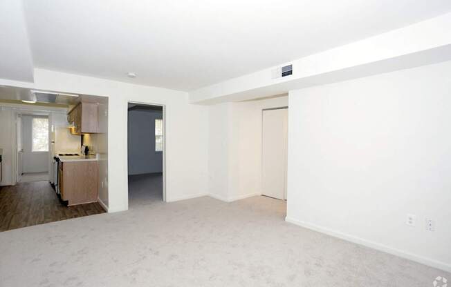 Modern Living Room at The Fields of Bethesda, Chevy Chase, Maryland